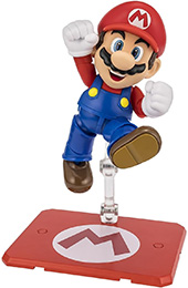 ＜TAMASHII NATIONS S.H.フィギュアーツ スーパーマリオ マリオ (SUPER MARIO) 約100mm ABS&PVC製 塗装済み可動フィギュア＞