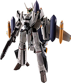 ＜TAMASHII NATIONS HI-METAL R マクロスゼロ VF-OSフェニックス(ロイ·フォッカー機)+ QF-2200D-Bゴースト 約140mm ABS&ダイキャスト&PVC製 塗装済み可動フィギュア＞