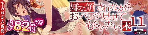 ＜嫌な顔されながらおパンツ見せてもらいたい本11、旧作82円＞