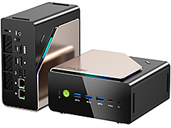 ＜GMKtec EVO-T1 AIミニPC【第14世代 96GB DDR5メモリ＋2TB M.2 NVMe SSD】Intel Core Ultra 9 285H/Arc GPU 140T搭載/Oculink対応 eGPU拡張/USB4・HDMI2.1・DP出力/8K対応4画面表示/2.5G有線LAN×2/Win11 Pro搭載/ゲーム・AI開発・オフィス作業最適 小型PC 高性能デスクトップ＞
