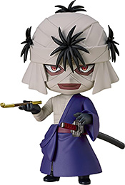 ＜グッドスマイルカンパニー[GOOD SMILE COMPANY] ねんどろいど るろうに剣心 明治剣客浪漫譚 志々雄真実 ノンスケール プラスチック製 塗装済み可動フィギュア＞