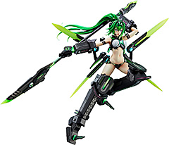 ＜ヴェルテクス (VERTEX) 新次元ゲイム ネプテューヌVII ネクストグリーン 1/7スケール PVC/ABS製 塗装済み 完成品 フィギュア＞