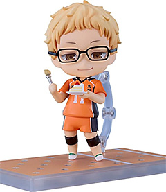 ＜オランジュ ルージュ[Orange Rouge] ねんどろいど ハイキュー!! 月島 蛍 新生烏野Ver. ノンスケール プラスチック製 塗装済み可動フィギュア＞