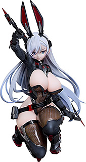 ＜フリーイング[FREEing] サムライバニー 牡丹 Designed by saitom 1/6スケール プラスチック製 塗装済みフィギュア＞