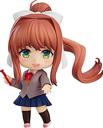 ＜グッドスマイルカンパニー[GOOD SMILE COMPANY] ねんどろいど ドキドキ文芸部! モニカ ノンスケール プラスチック製 塗装済み可動フィギュア 再販＞