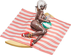 ＜エスエスアールフィギュア[SSR FIGURE] SSR FIGURE ダークエルフの踊り子さん 夏Ver. 1/7 完成品フィギュア 1/7スケール PVC&ABS&布 製塗装済み完成品＞