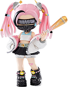 ＜ピーエムオフィスエー (PLUM) Shenzhen Mabell Animation Culture Development Faceless《星恋》- Starryeyes 全高約160mm Nonスケール PU製 塗装済み 完成品 フィギュア PF421＞