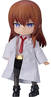 ＜グッドスマイルカンパニー[GOOD SMILE COMPANY] ねんどろいどどーる STEINS GATE 牧瀬紅莉栖 白衣Ver. ノンスケール 布&磁石&プラスチック製 塗装済み可動フィギュア＞