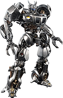 ＜スリーゼロ[threezero] 映画『トランスフォーマー』 DLX ジャズ[デラックス版] ノンスケール ABS&PVC&POM&亜鉛合金ダイキャスト&磁石製塗装済み可動フィギュア＞