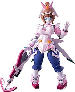 ＜ロボット新人類ポリニアン ポリニアン 蘭子 ノンスケール PVC&ABS製 塗装済み可動フィギュア＞