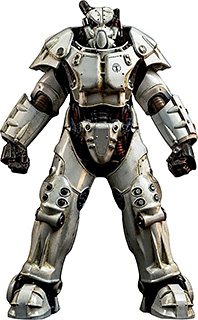 ＜スリーゼロ[threezero] Fallout 1/6 X 01 Institute Power Armor [フォールアウト 1/6 X 01 インスティチュートパワーアーマー] 1/6スケール ABS&PVC&POM&磁石製[一部衣装に布を使用] 塗装済み可動フィギュア＞