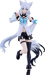 ＜マックスファクトリー[Max Factory] figma ホロライブプロダクション 白上フブキ ノンスケール プラスチック製 塗装済み可動フィギュア＞