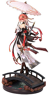 ＜ＫＵＲＯ ＧＡＭＥＳ 鳴潮 Ｍｅｔｈｅｕｓ Ｓｅｒｉｅｓ 長離 振り返れば傘の向こうにＶｅｒ．１／７スケールフィギュア 全高約35㎝ PVC/ABS製＞