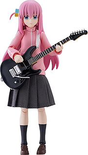 ＜マックスファクトリー[Max Factory] figma アニメ「ぼっち ざ ろっく！」 後藤ひとり ノンスケール プラスチック製 塗装済み可動フィギュア＞