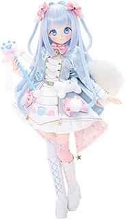 <アゾンインターナショナル(Azone International) s*t*j × Iris Collect petit ほのの ~Magical☆fluffy~(みるきーぶるーver.) 1/3スケール 塗装済み可動ドール>