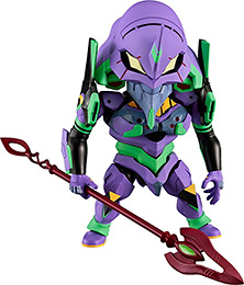 ＜グッドスマイルカンパニー[GOOD SMILE COMPANY] ねんどろいど ヱヴァンゲリヲン新劇場版 エヴァンゲリオン初号機 ノンスケール プラスチック製 塗装済み可動フィギュア＞