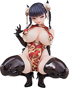 ＜DIGIGIRL 辰チャイナドレス姿の姉の友達 1/6スケール PVC&ABS製 塗装済み完成品フィギュア＞