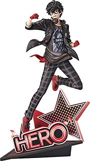 ＜グッドスマイルアーツ上海[Good Smile Arts Shanghai] ペルソナ5 ダンシング スターナイト P5D 主人公 1/7スケール プラスチック製 塗装済み完成品＞