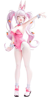 ＜ホビーサクラ(Hobby Sakura) 勝利の女神：NIKKE アリス：ワンダーランドバニー 1/10スケール 約190mm PVC&ABS製 塗装済み完成品フィギュア＞