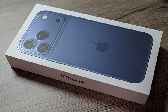 ＜iPhone１７Pro MAX到着！＞