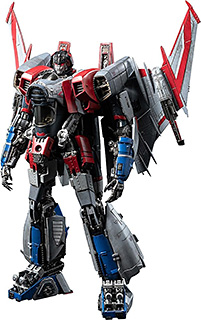 ＜スリーゼロ[threezero] 映画『バンブルビー』 DLX スタースクリーム ノンスケール ABS&PVC&POM&亜鉛合金&磁石製塗装済み可動フィギュア＞