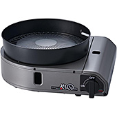 ＜Iwatani イワタニ 岩谷 カセットガス カセットコンロ スモークレス焼肉グリル やきまるスリム やきまる やきまる3 日本製 イワタニホームメイドシリーズ CB-SLG-3＞