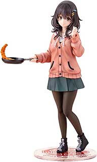 ＜壽屋(KOTOBUKIYA) 日々は過ぎれど飯うまし 河合まこ 1/7スケール PVC製 塗装済み完成品 フィギュア＞