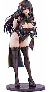 ＜[マイルストン流通限定 Kiwi Toys チャイナドレスにゃん 豪華版 PVC&ABS製 塗装済み完成品フィギュア＞