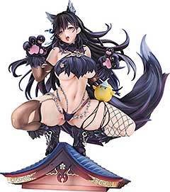 ＜グッドスマイルアーツ上海[Good Smile Arts Shanghai] アズールレーン 愛宕 月夜のお姉さん狼 1/7スケール プラスチック製 塗装済み完成品＞