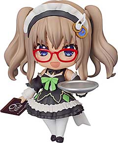＜グッドスマイルカンパニー[GOOD SMILE COMPANY] ねんどろいど 9-nine- 九條都 メイド服Ver. ノンスケール プラスチック製 塗装済み可動フィギュア＞