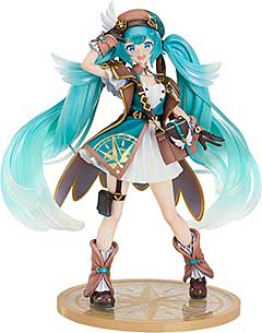 ＜グッドスマイルカンパニー[GOOD SMILE COMPANY] キャラクター・ボーカル・シリーズ01 初音ミク 初音ミク 100番目の冒険Ver. 1/7スケール プラスチック製 塗装済み完成品＞