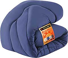 ＜シンサレート 掛け布団 掛けふとん シングル ふとん 羽毛より暖かい 増量タイプ あったか 洗える かけふとん 軽量 通気 かけ布団 ほこりが出にくい 防ダニ 抗菌防臭 アレルギー対策 身体にやさしくフィット 150x210cm＞