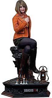 ＜インフィニティスタジオ[Infinity Studio] バイオハザード RE:4 『バイオハザード RE:4』 アシュリー・グラハム 1/2 スケール ポリストーン、シリコン、高温繊維、布製 塗装済み完成品＞