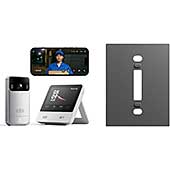 ＜【取替用セット】SwitchBot テレビドアホン カメラ付き インターホン ドアベル 化粧プレート＞