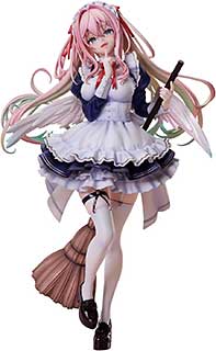 ＜りいちゅイラスト『リアナ メイドver.』 1/6スケール完成品フィギュア PVC&ABS製 塗装済み＞