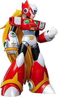 ＜HIYA エクスクイジット ベーシック シリーズノンスケール（全高5.7インチ）『ロックマンX』シリーズ ゼロ アクションフィギュア PVC&ABS製 塗装済み 完成品可動フィギュア＞