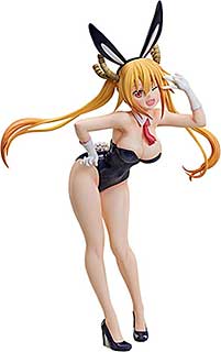 ＜フリーイング[FREEing] 小林さんちのメイドラゴン トール 生足バニーVer. 1/4スケール プラスチック製 塗装済フィギュア＞