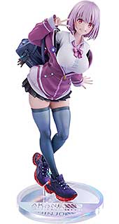 ＜グッドスマイルカンパニー[GOOD SMILE COMPANY] SSSS.GRIDMAN 新条アカネ feat. トリダモノ 1/7スケール プラスチック製 塗装済み完成品フィギュア＞