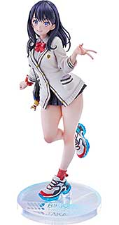 ＜グッドスマイルカンパニー[GOOD SMILE COMPANY] SSSS.GRIDMAN 宝多六花 feat. トリダモノ 1/7スケール プラスチック製 塗装済み完成品フィギュア＞