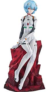 ＜グッドスマイルアーツ上海[Good Smile Arts Shanghai] 新世紀エヴァンゲリオン 綾波レイ 1/7スケール プラスチック製 塗装済み完成品＞
