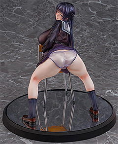 ＜ダイキ工業 (Daiki Kougyou) 宮前詩帆 放課後バック illustration by 弱電波 1/6スケール PVC製 塗装済み 完成品 フィギュア＞