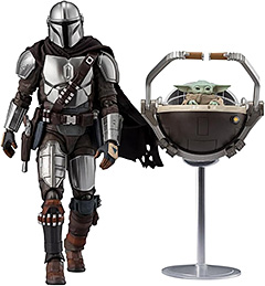 ＜TAMASHII NATIONS S.H.フィギュアーツ スター・ウォーズ／マンダロリアン・アンド・グローグー マンダロリアン＆グローグー（STAR WARS: The Mandalorian and Grogu） 約150mm PVC&ABS&布製 塗装済み可動フィギュア＞
