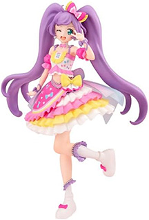 ＜メガハウス(MegaHouse) Lucreaらいと アイカツ！×プリパラTHEMOVIE-出会いのキセキ！- 真中らぁら 全高約180mm PVC樹脂製 塗装済み完成品フィギュア＞