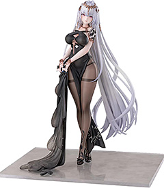 ＜AniGame 『アズールレーン』 エムデン 水月のリチェルカーレVer. [黒] 1/6スケール PVC&ABS 塗装済み完成品フィギュア＞