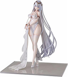 ＜AniGame 『アズールレーン』 エムデン 水月のリチェルカーレVer. [白] 1/6スケール PVC&ABS 塗装済み完成品フィギュア＞
