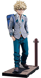 ＜ベルファイン (BellFine) 僕のヒーローアカデミア 爆豪勝己 雄英高校制服 二次元化Ver. 1/8スケール PVC製 塗装済み 完成品 フィギュア BF215＞