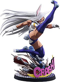 ＜ベルファイン (BellFine) 僕のヒーローアカデミア ミルコ ヒーロースーツ 二次元化Ver. 1/8スケール PVC製 塗装済み 完成品 フィギュア BF214＞