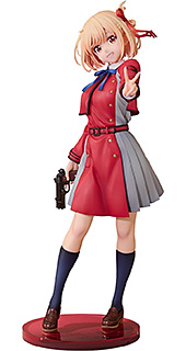 ＜グッドスマイルカンパニー リコリス・リコイル 錦木千束 キービジュアルVer. プラスチック製 塗装済み完成品 1/6スケール 専用台座付属 全高約270mm＞