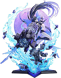 ＜プライム1スタジオ(Prime 1 Studio) アルティメットプレミアムマスターライン ブラック★★ロックシューターDAWN FALL エンプレス[ブラックロックシューター] DX版 約680mm ポリストーン製 塗装済み完成品フィギュア＞