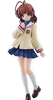 ＜グッドスマイルカンパニー CLANNAD POP UP PARADE 古河渚 L size プラスチック製 塗装済み完成品 ノンスケール 専用台座付属 全高約230mm＞